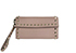 Valentino Rockstud Wristlet Wallet, front view